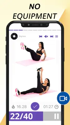 Pilates Exercises at Home android App screenshot 5